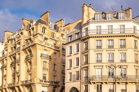 阳台 巴黎 天际线 豪斯曼 几何学 公寓 城市 联排别墅
