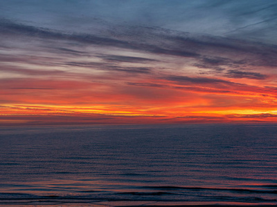 风景 海岸 海滩 美丽的 日出 颜色 海洋 黎明 傍晚 太阳
