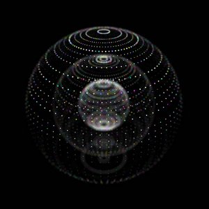 带扭曲线的球体.发光的线条扭曲标志设计.外层空间物体.未来科技风格.