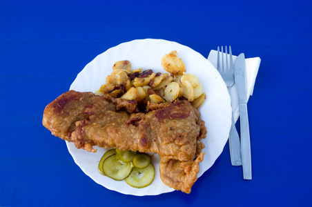 午餐 油炸 美食家 烤的 蔬菜 盘子 晚餐 食物 烹饪 猪肉