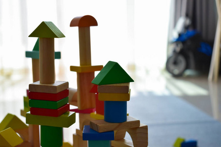 构建适合儿童学习发展的木块玩具几何模型