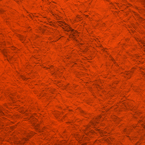 Orange worn paper. The texture of crumpled kraft paper Lush Lava