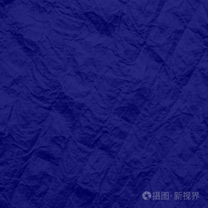 蓝色包装纸手工纸的质感幻影蓝色再生纸背景