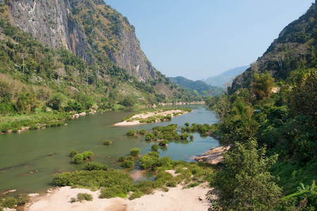 乡村 远景 自然 风景 亚洲 全景图 见解 景象