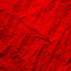 Red paper without text. Texture of crumpled kraft paper red. Bac