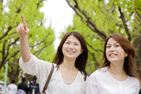 人类 微笑 自然 亚洲 植物 女人 日本 日本人 肖像