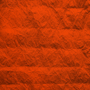 Orange old paper. Texture rumpled craft paper Lush Lava color. R