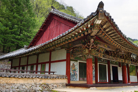 Buddhist monastery Bohen in North Korea 