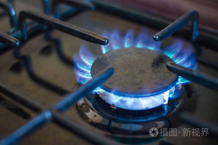 甲烷蓝色火焰