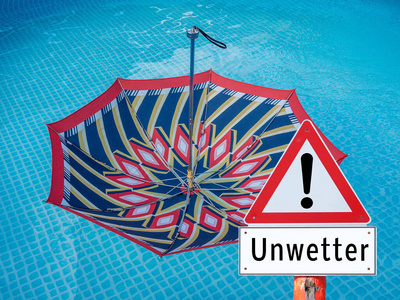 德国雨伞天气标志图片