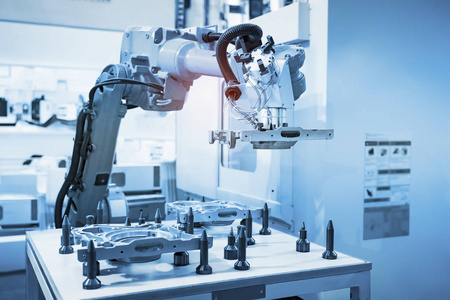 机器人与自动化系统控制应用自动化机器人手臂在智能制造背景包装和