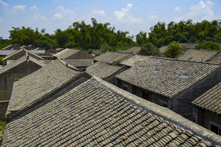 建筑 山墙 瓦片 器具 屋顶 天空 黏土 木材 建筑学 纹理