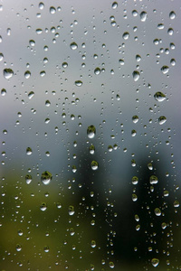 暴风雨 日光 积云 窗口 雨滴 颜色 窗格 气泡 天空 特写镜头