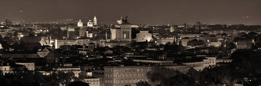 罗马天际夜景