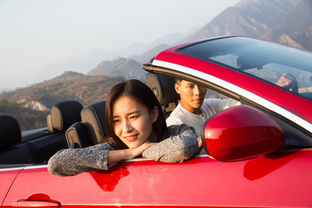 开车旅行唯美壁纸海报设计