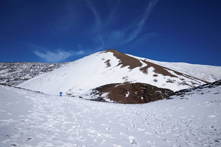 卡塔尼亚 火山 闲暇 首脑会议 陨石坑 假期 欧洲 天空