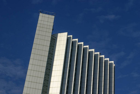 城市 外部 天际线 酒店 窗口 建筑 高的 蓝天 商业 办公室