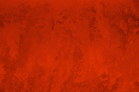 红色装饰灰泥或混凝土的质地。抽象背景