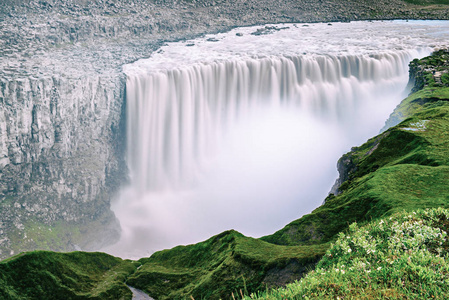 冰岛Dettifoss瀑布