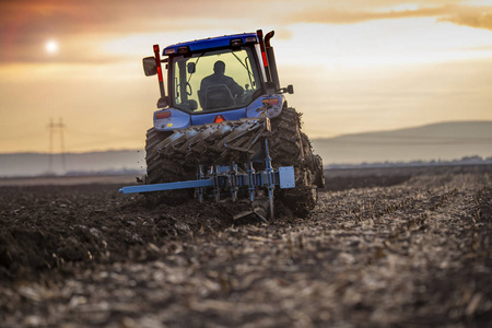 Preparing land for sowing 