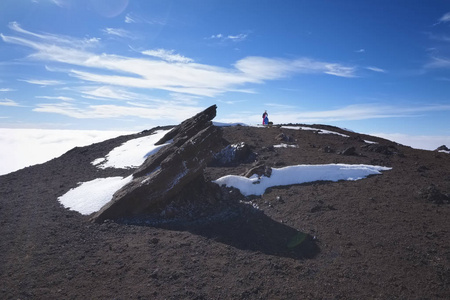 高的 荒野 地标 欧洲 活动 熔岩 自然 西西里岛 火山