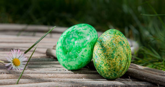 传统 木材 食物 春天 自然 鸡蛋 复活节 庆祝 颜色 假日
