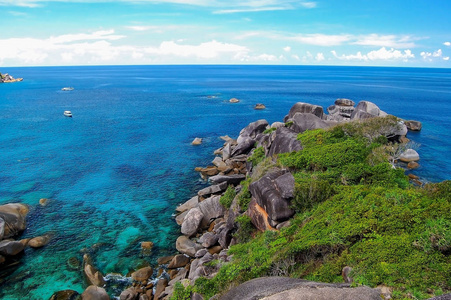 夏天 海岸 旅行 欧洲 海湾 海洋 地中海 美丽的 风景