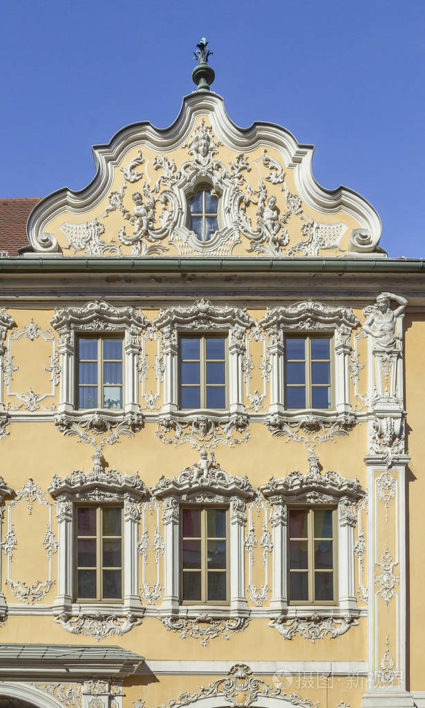 祖姆 传统 窗口 德国 灰泥 在里面 建筑学 维尔茨堡 建设