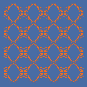 插图 墙纸 简单的 阿兹特克 瓦片 圆圈 颜色 网状物 纹理