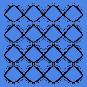 几何学 阿兹特克 网格 简单的 菱形 瓦片 纹理 织物 插图