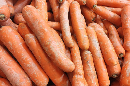 特写镜头 胡萝卜 颜色 收获 自然 营养 农业 植物 市场