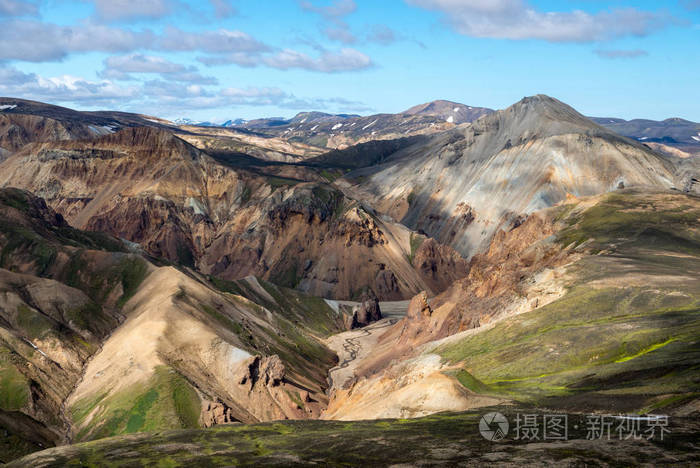 自然 苔藓 矿物 颜色 小山 沙漠 高地 风景 旅游业 美女