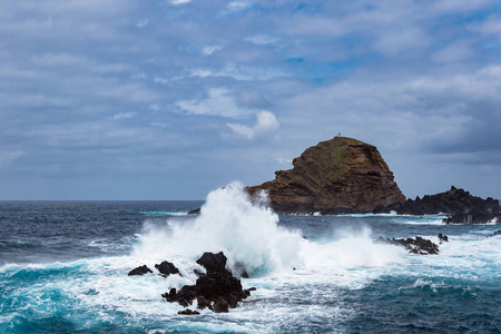 波浪 天空 天气 波尔图 风景 目的地 气候 自然 石头