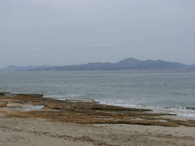 海岸线 海岸 自然 夏天 风景 美丽的 天空 海洋 海滩