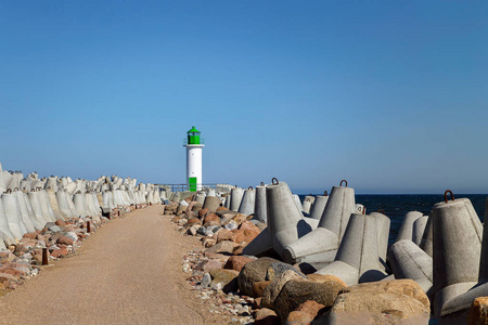 海洋 夏天 灯塔 旅游业 航行 自然 旅行 海岸 建筑 美丽的