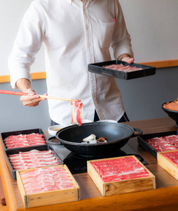 蒸汽 餐厅 韩国 热的 筷子 牛肉 日本 文化 厨房 美食家