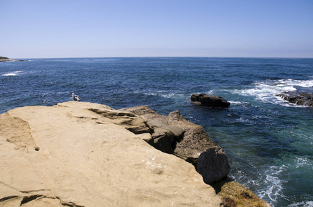 岩石 天空 夏天 加利福尼亚 自然 风景 地平线