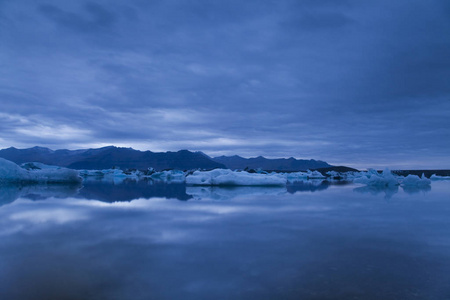 自然 变暖 反射 熔化 泻湖 冰山 欧洲 冰盖 极端 风景