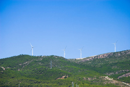 涡轮机 西班牙 风景 生态 行业 磨坊 天空 风车 自然