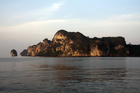 海湾 旅行者 旅行 夏天 亚洲 风景 假日 假期 泰国 天空