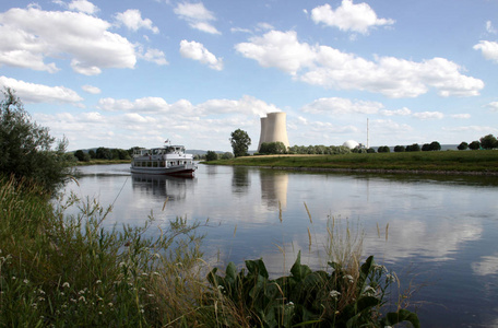 核电站 建筑学 德国 冷却 供给 风景 自然 乡村 极端