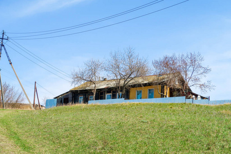 小山 建筑学 村庄 旅游业 建筑 风景 夏天 农场 乡村