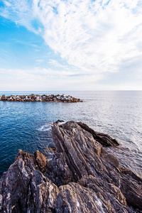 风景 海景 黄昏 海岸 旅游业 天堂 美丽的 旅行 自然