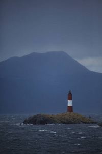 海岸 信标 小岛 阿根廷 灯塔 航行 智利 海洋 天气