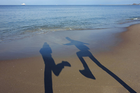 跳舞的影子图片