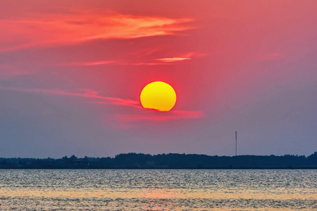 早晨 海滩 颜色 黄昏 夏天 轮廓 傍晚 海岸线 海岸 地平线