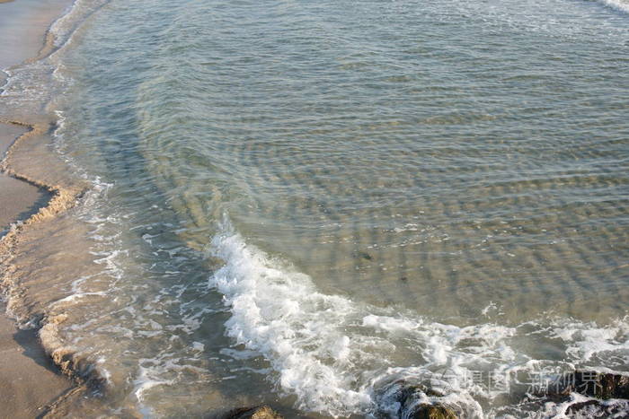 深的 海的 风景 假日 纹理 夏天 绿松石 假期 阳光 波浪