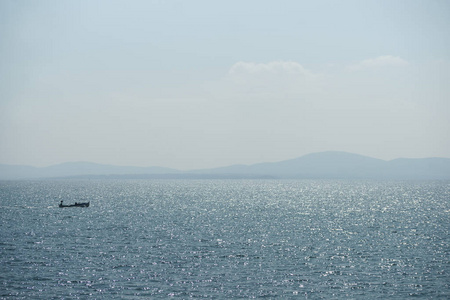 地平线 旅游业 旅行 天空 西班牙 风景 美丽的 海滩 海湾