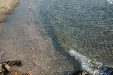 纹理 假期 阳光 旅行 美丽的 假日 液体 反射 海滩 海景