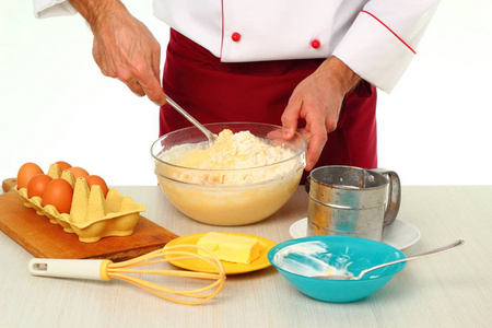 厨房 蛋糕 人造黄油 准备 烘烤 烹饪 黄油 甜点 面团